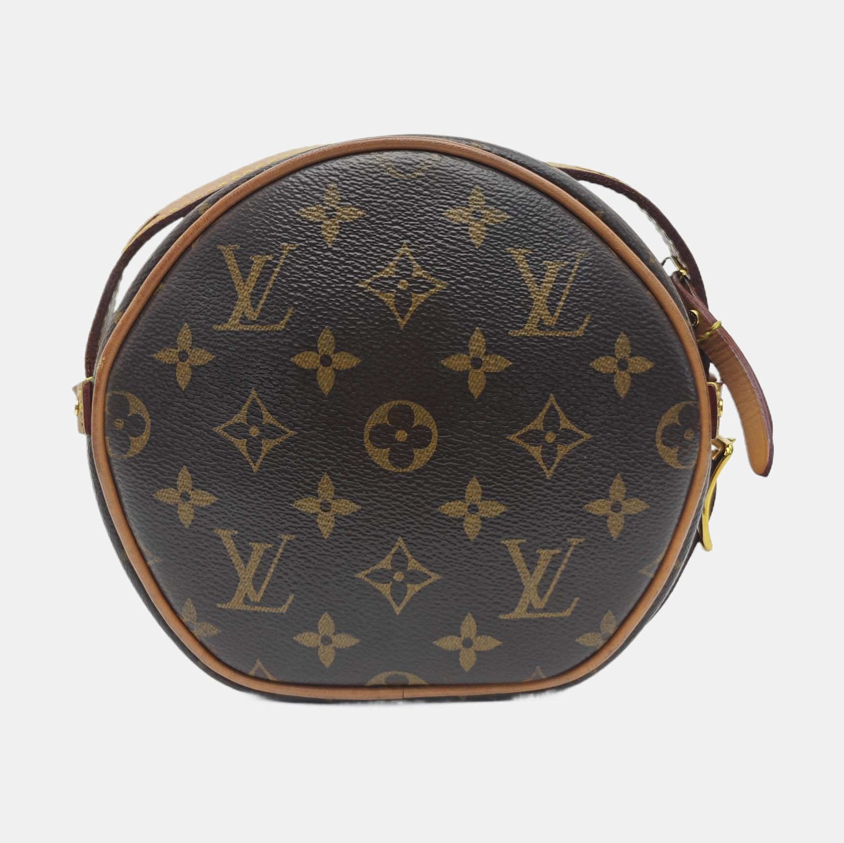 BOITE CHAPEAU PM Monogram Coated Canvas Brown