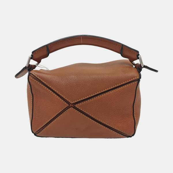 Puzzle Mini Calfskin Brown