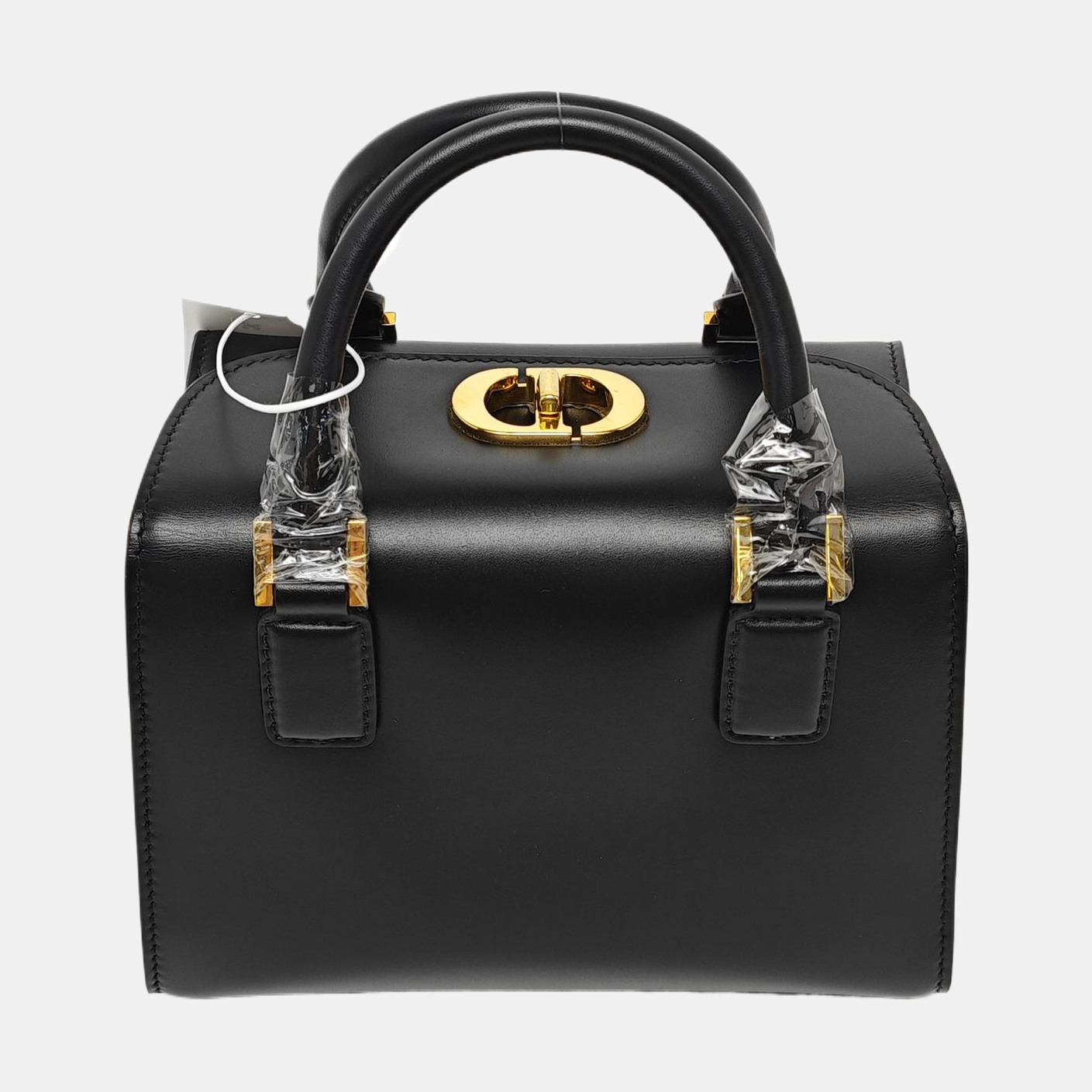 Calfskin Shoulder Bag Black