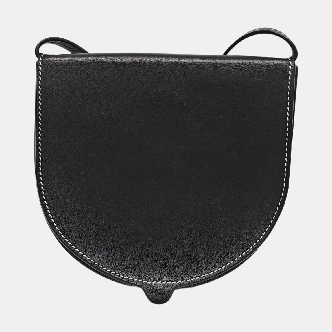 Heel Small Calfskin Black