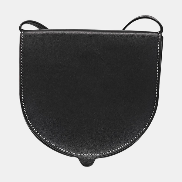 Heel Small Calfskin Black