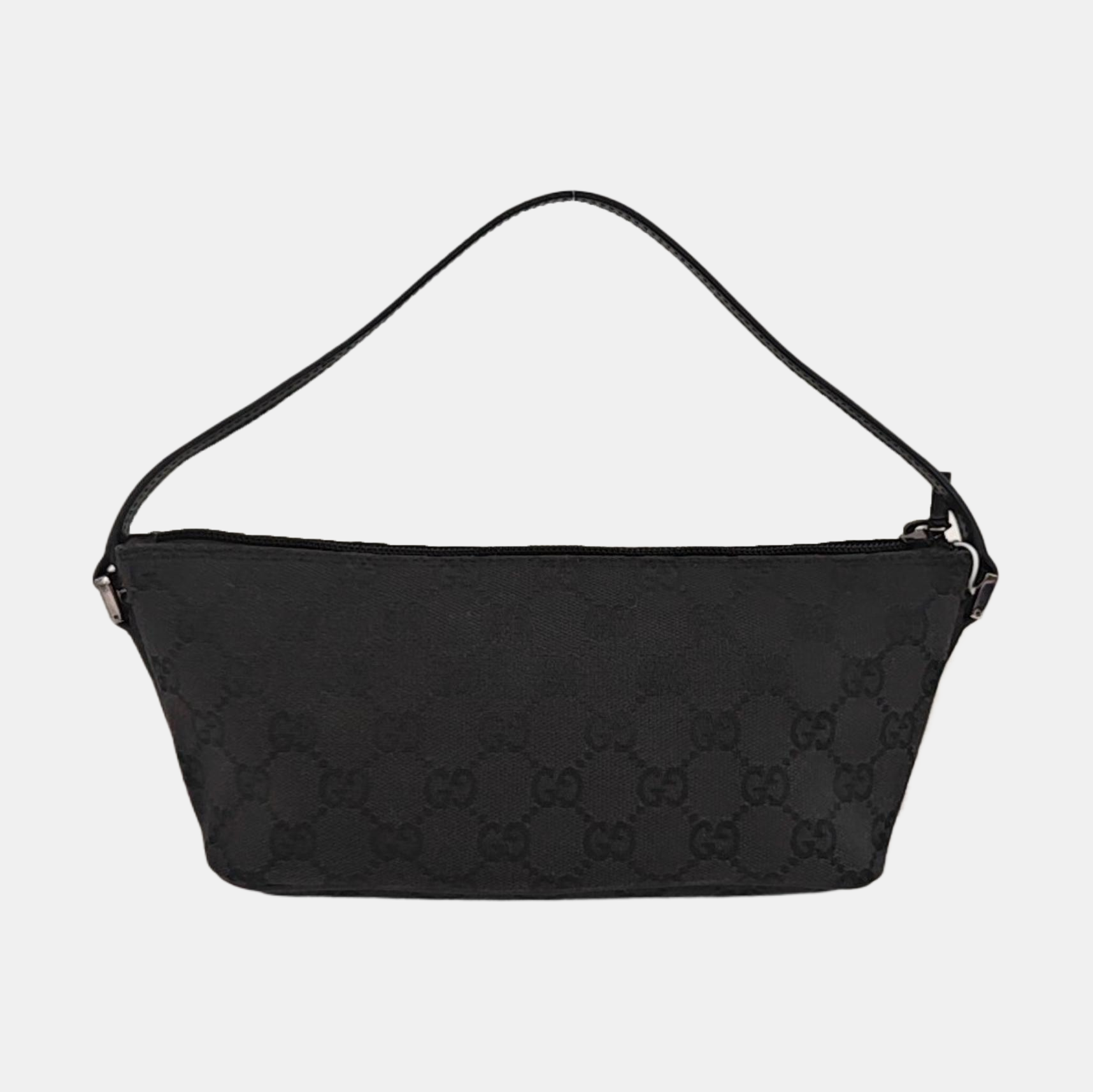 Monogram Canvas Top Handle Bag Black