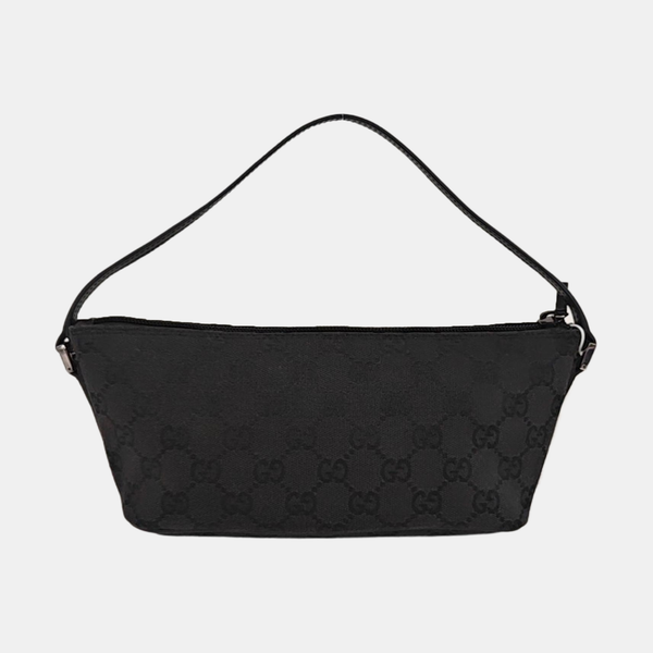 Monogram Canvas Top Handle Bag Black