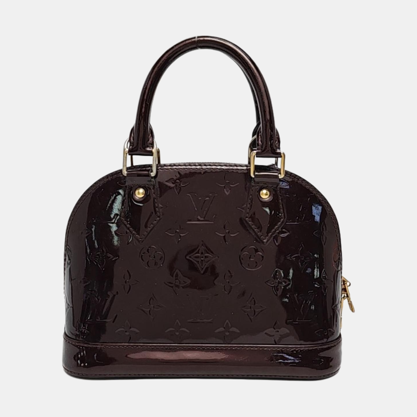 ALMA BB Monogram Charol Rojo