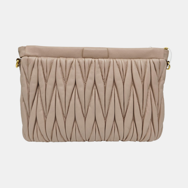 Matelassé Quilted Lambskin Pink