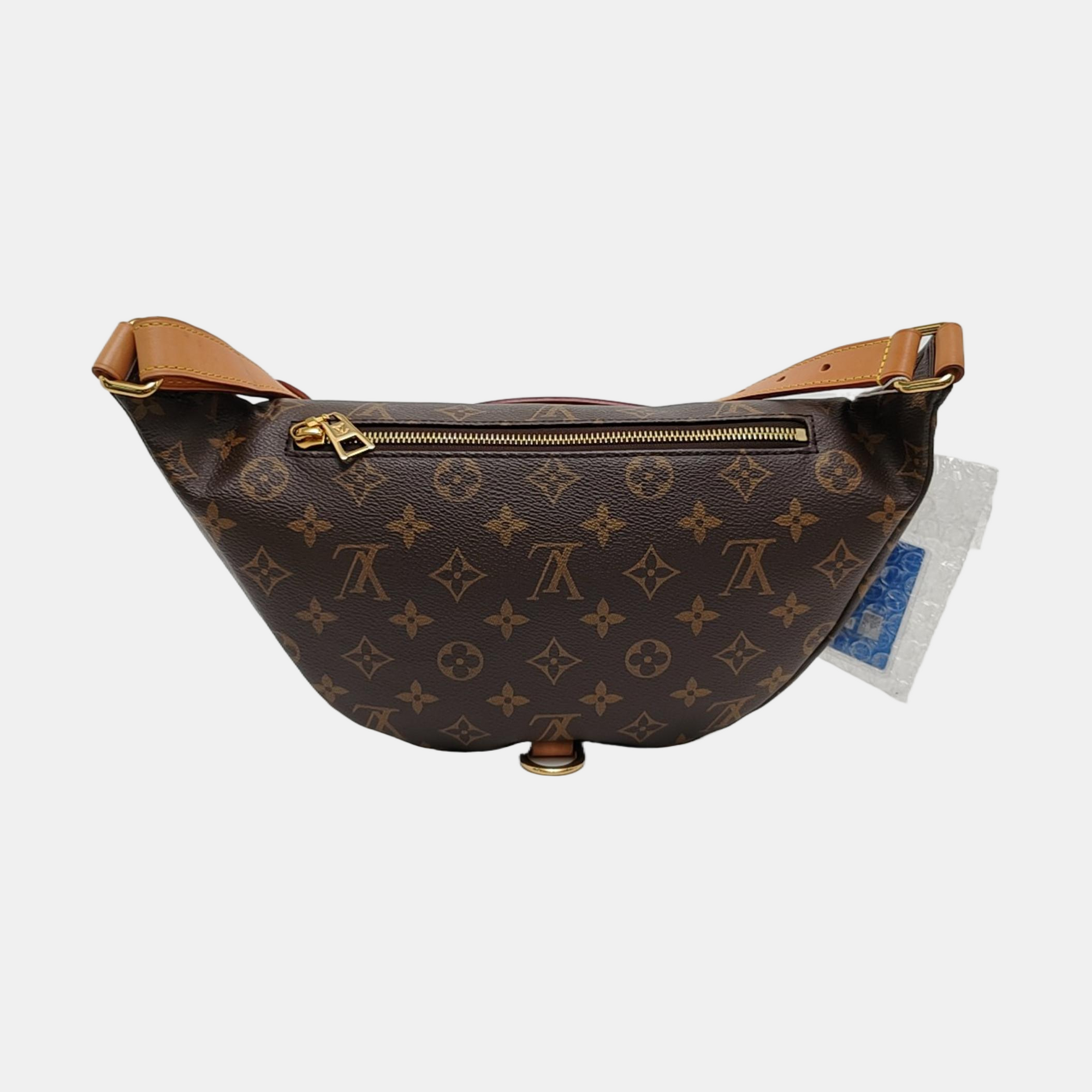 BUMBAG Monogram Coated Canvas Brown