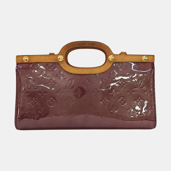 ROXBURY Monogram Patent Leather Red