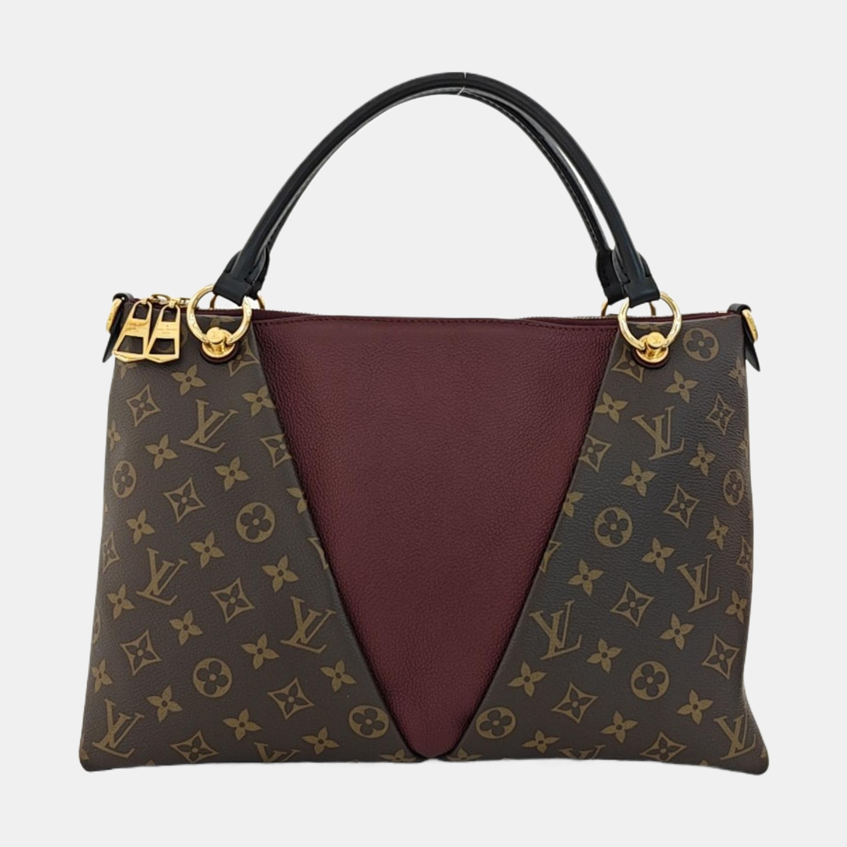 V TOTE MM Monogram Coated Canvas Multicolor