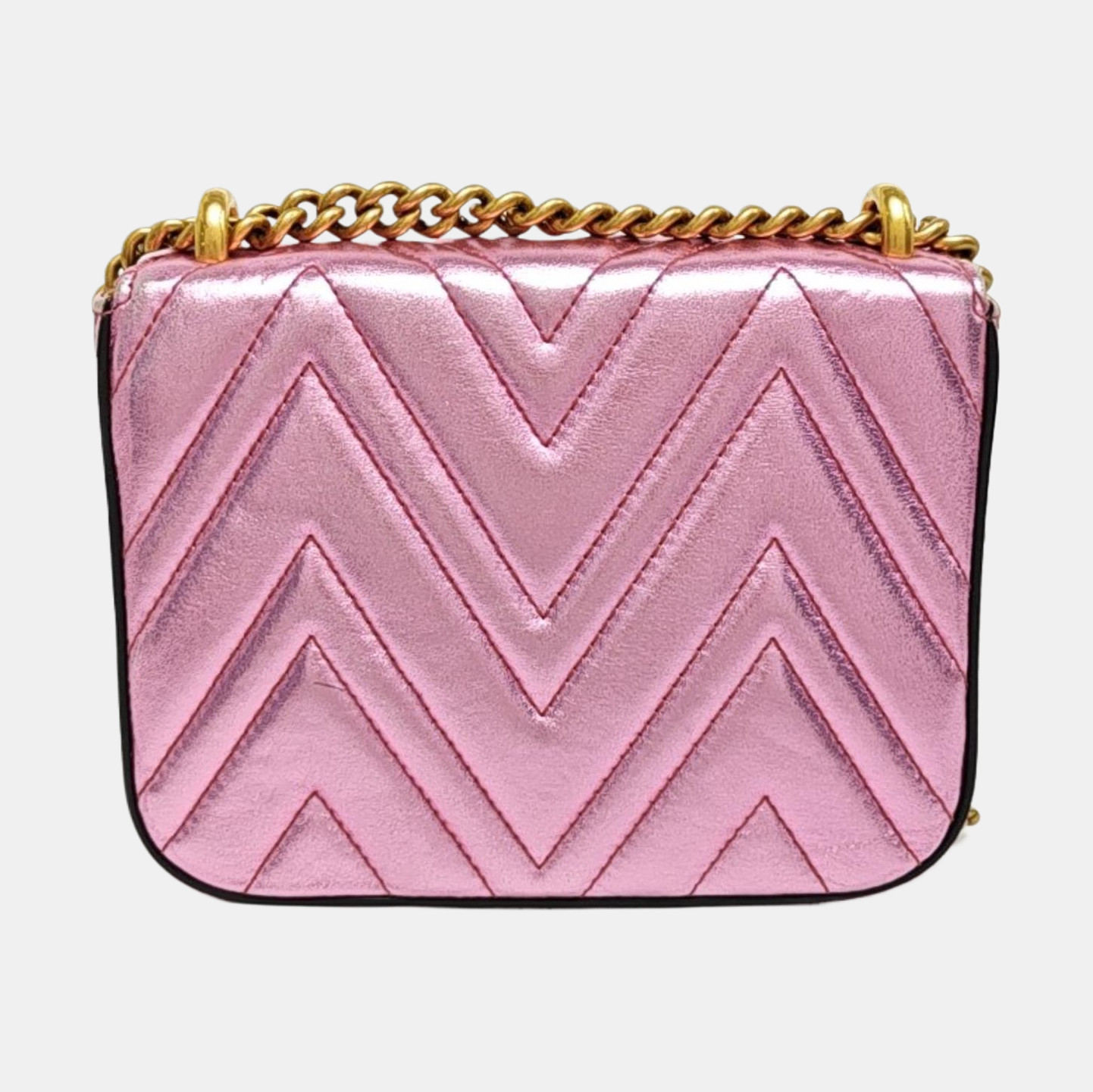 Broadway Quilted Calfskin Pink