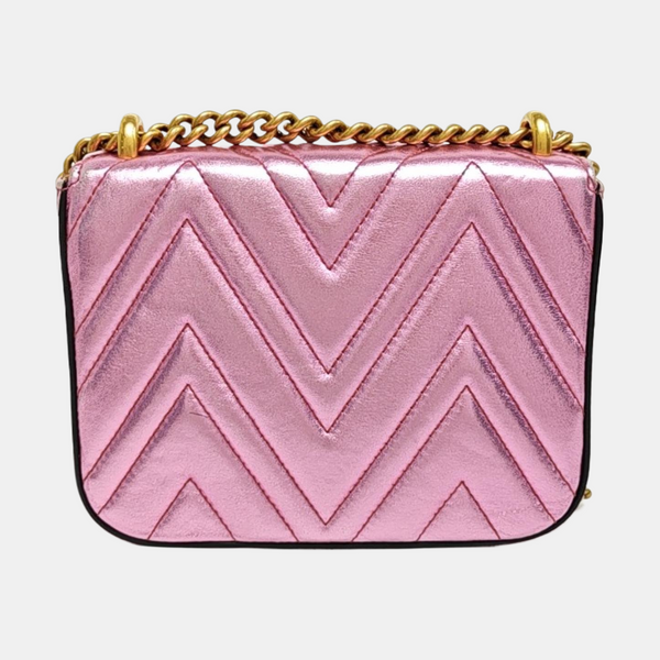 Broadway Quilted Calfskin Pink