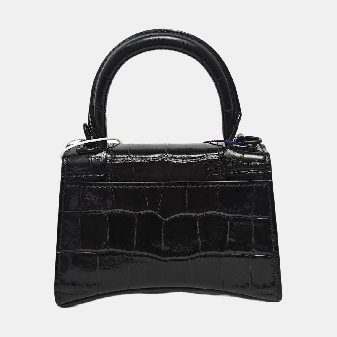 Hourglass Mini Calfskin Black