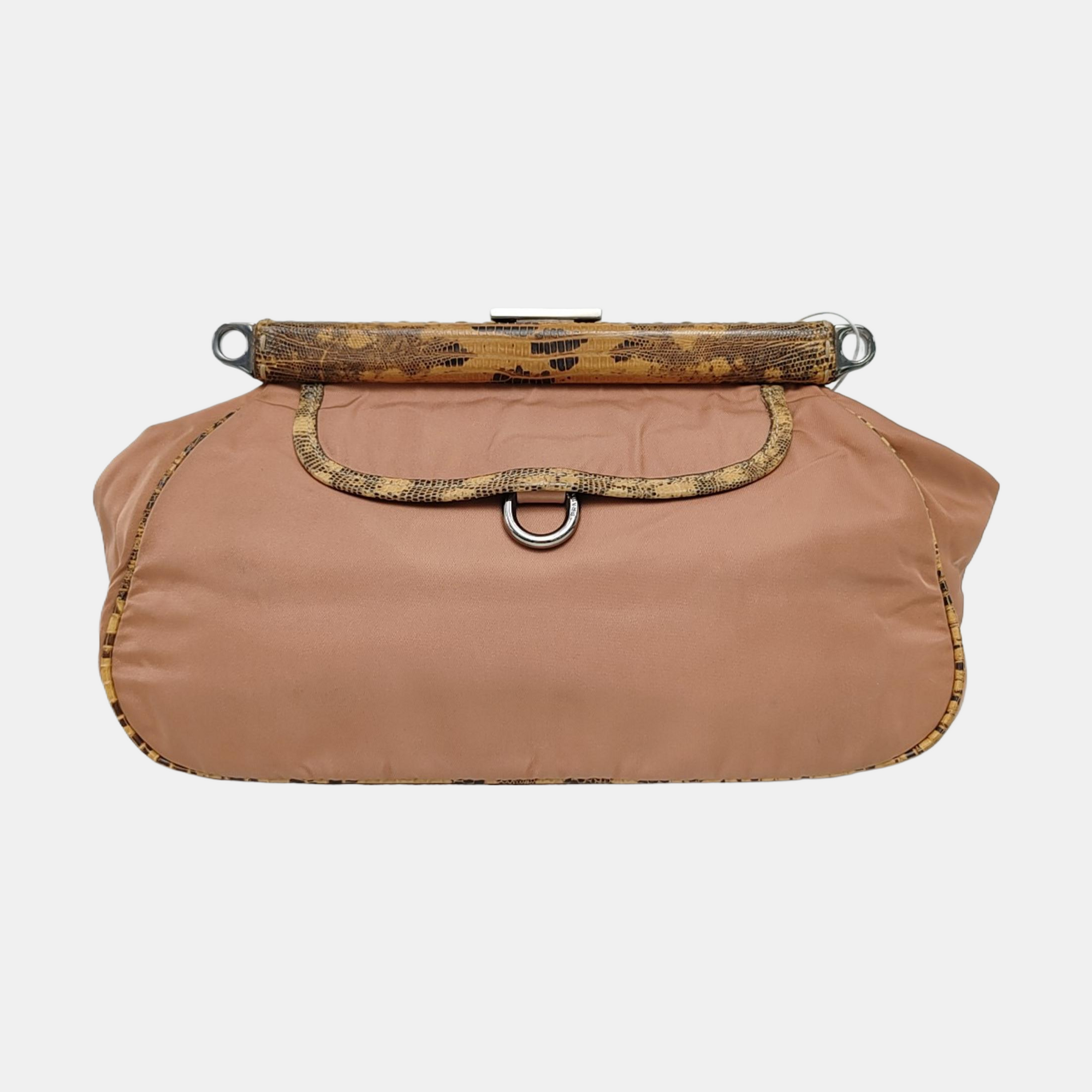 Nylon Shoulder Bag Pink