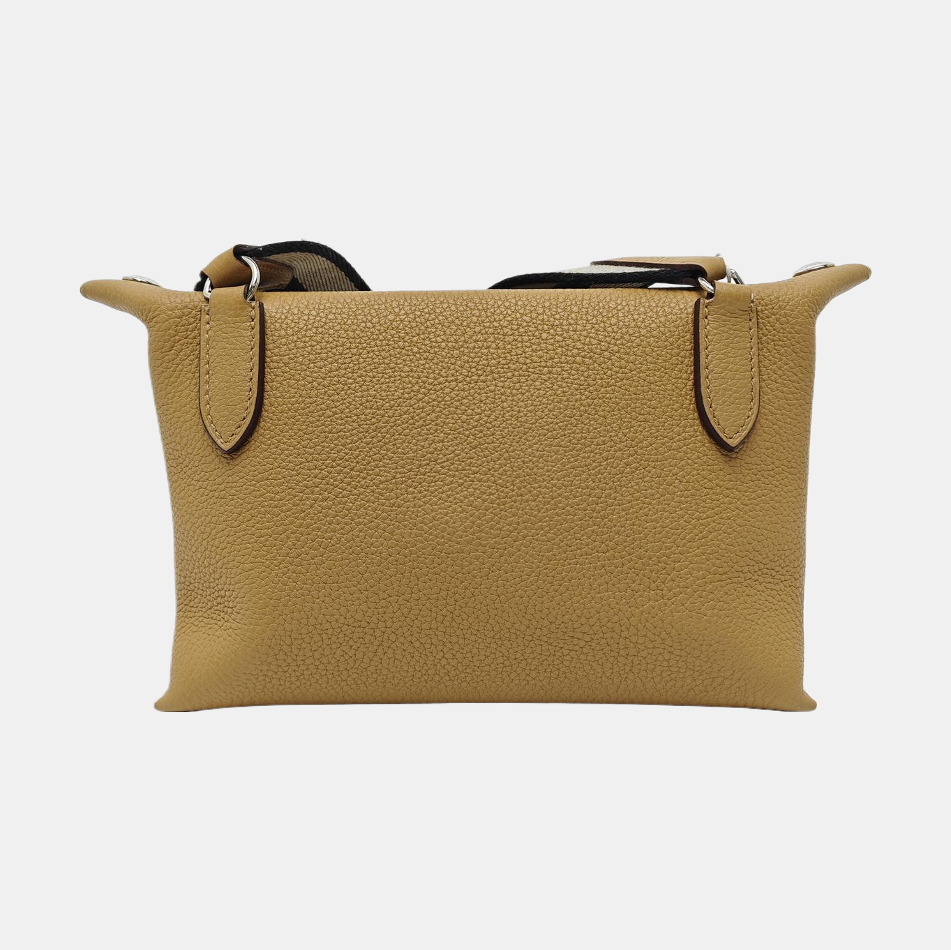 Calfskin Shoulder Bag Brown