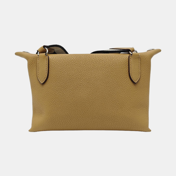 Calfskin Shoulder Bag Brown