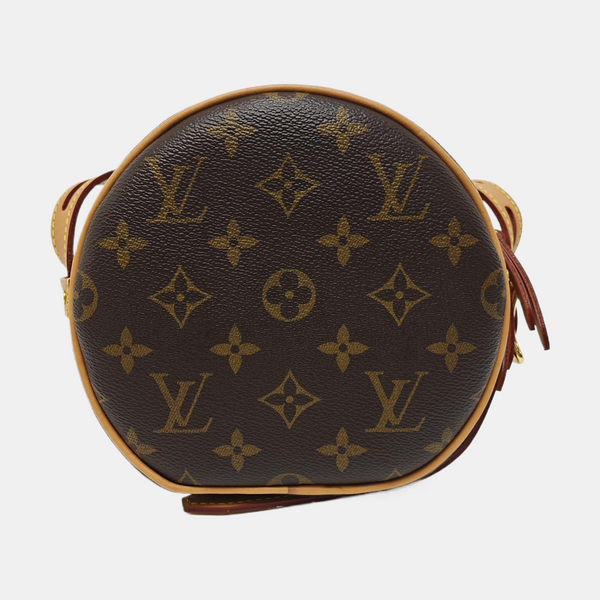 BOITE CHAPEAU PM Monogram Coated Canvas Brown