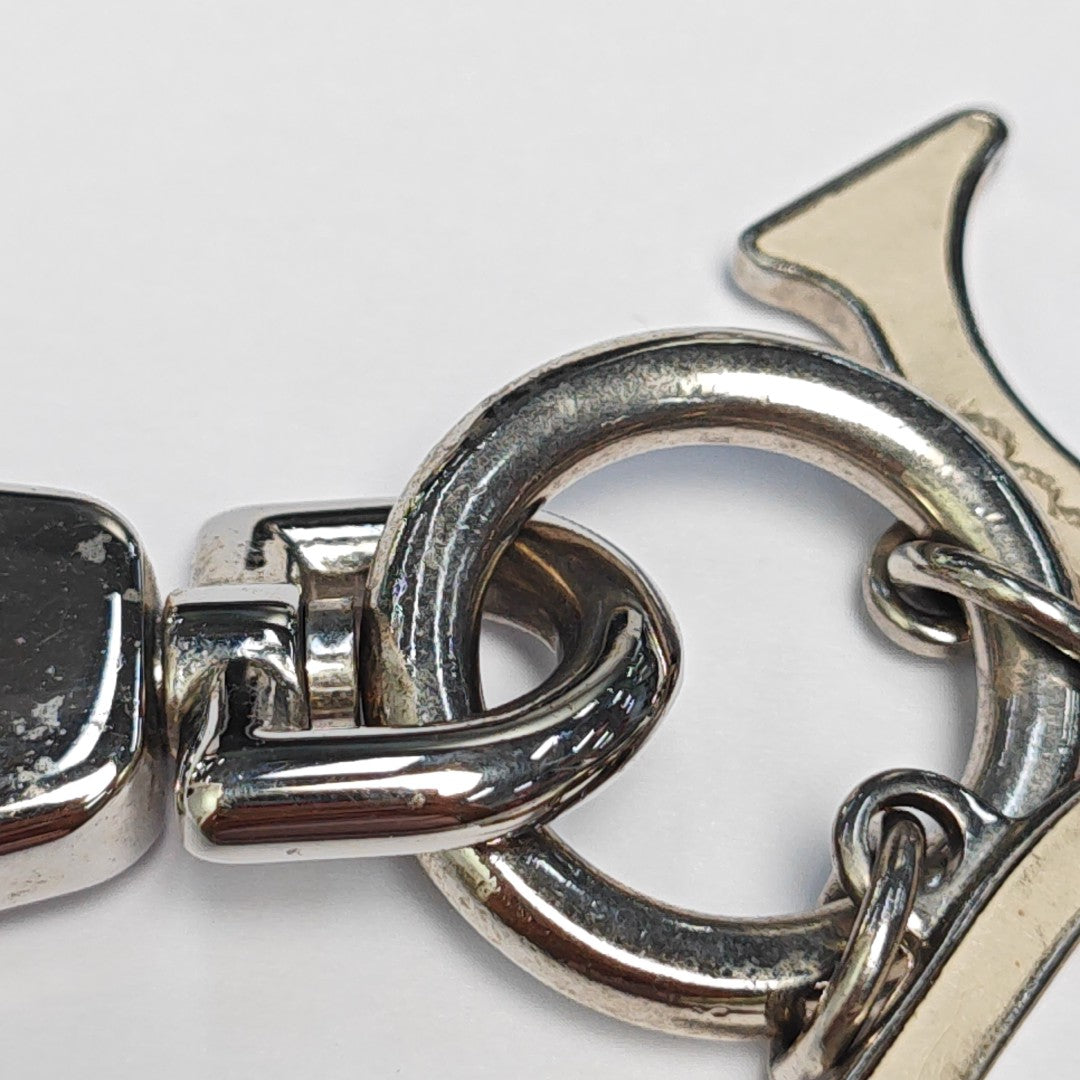 Metal Bag Charm Silver
