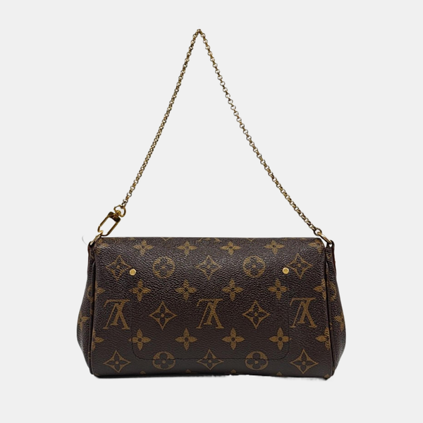 FAVORITE PM Monogram Coated Canvas Brown