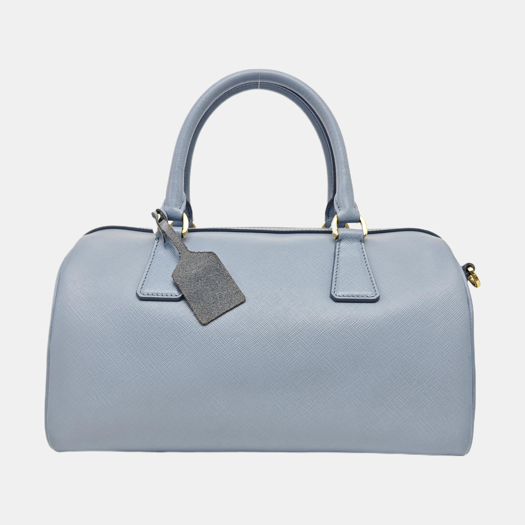 Saffiano Calfskin Shoulder Bag Blue
