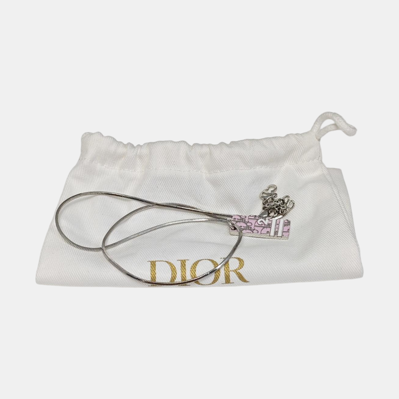 Trotter 2 Metal Silver Necklace