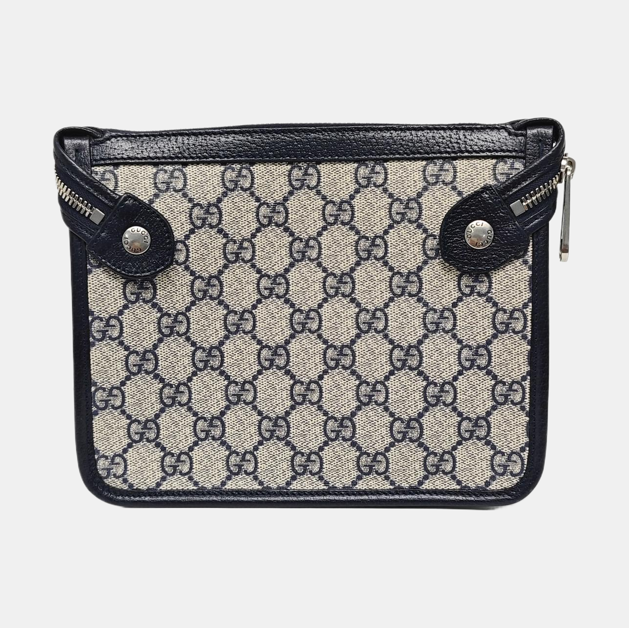 Retro Monogram Coated Canvas Blue