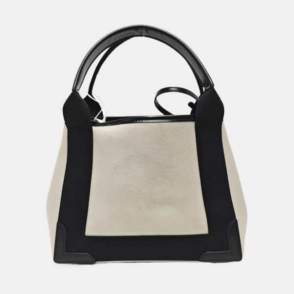 Navy Mini Canvas White