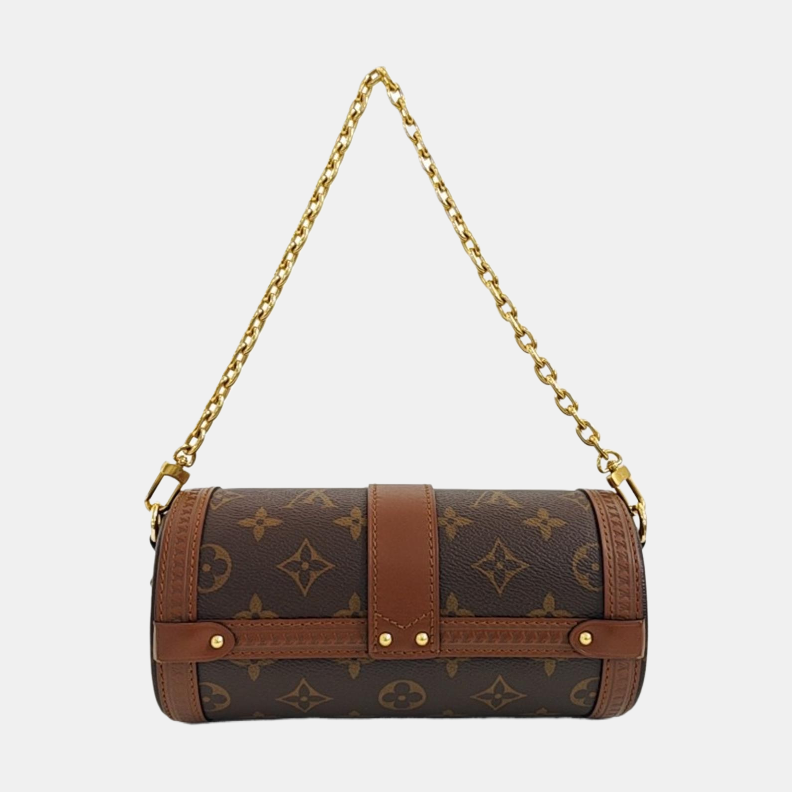 PAPILLON 19 Monogram Coated Canvas Brown