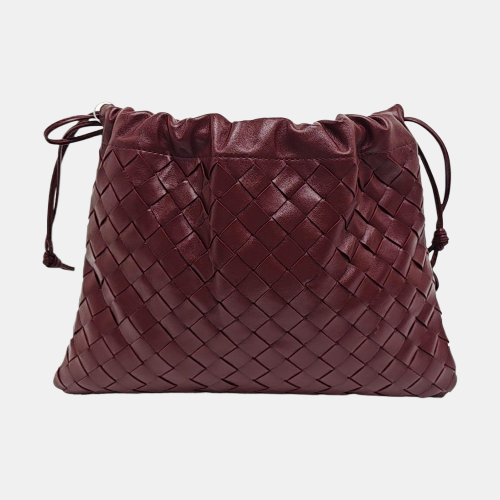 The Pouch Large Calfskin Red