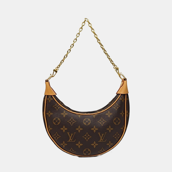 LOOP Monogram Coated Canvas Brown