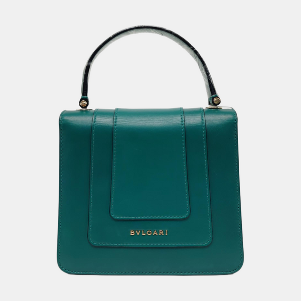 SERPENTI FOREVER Small Calfskin Green