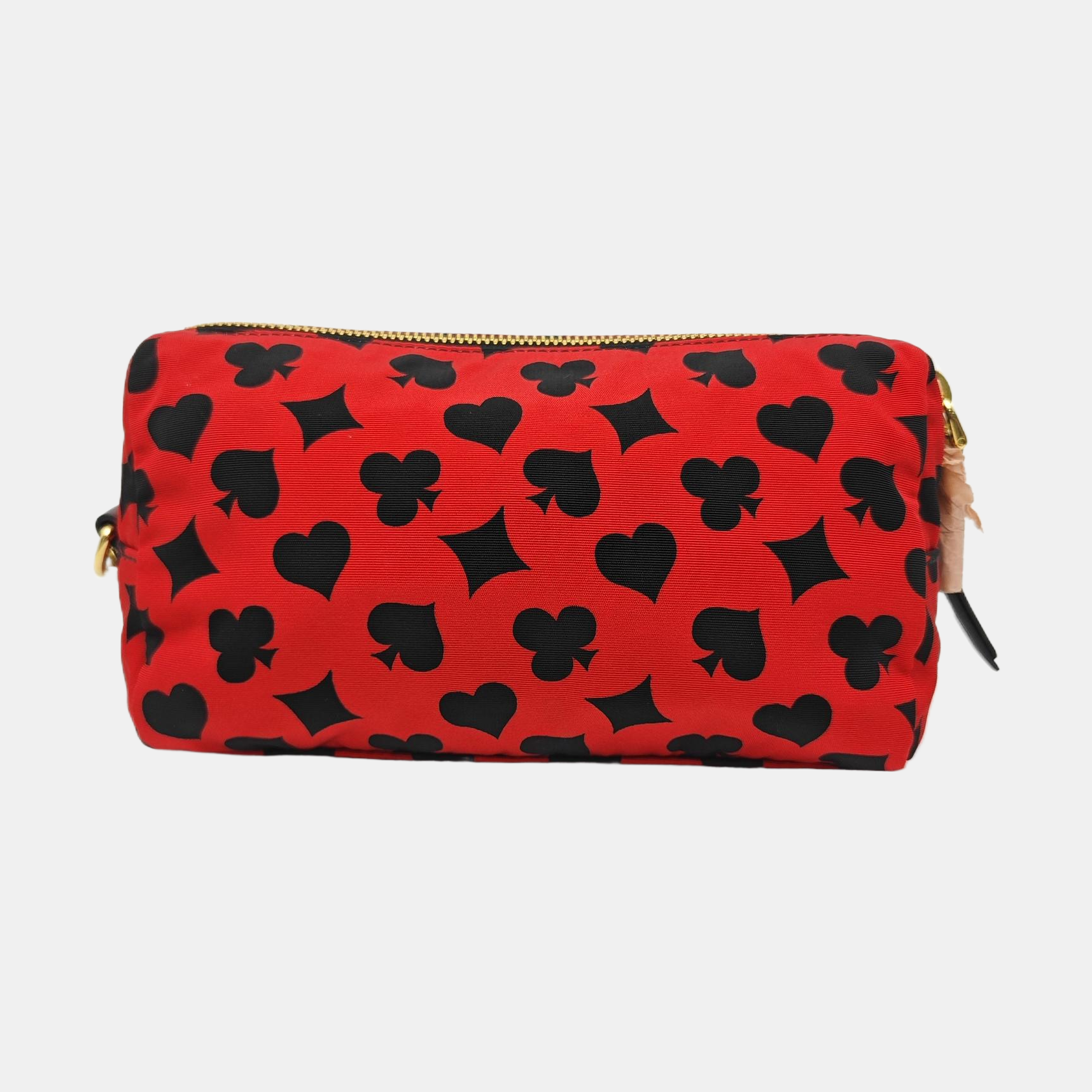 Nylon Shoulder Bag Red