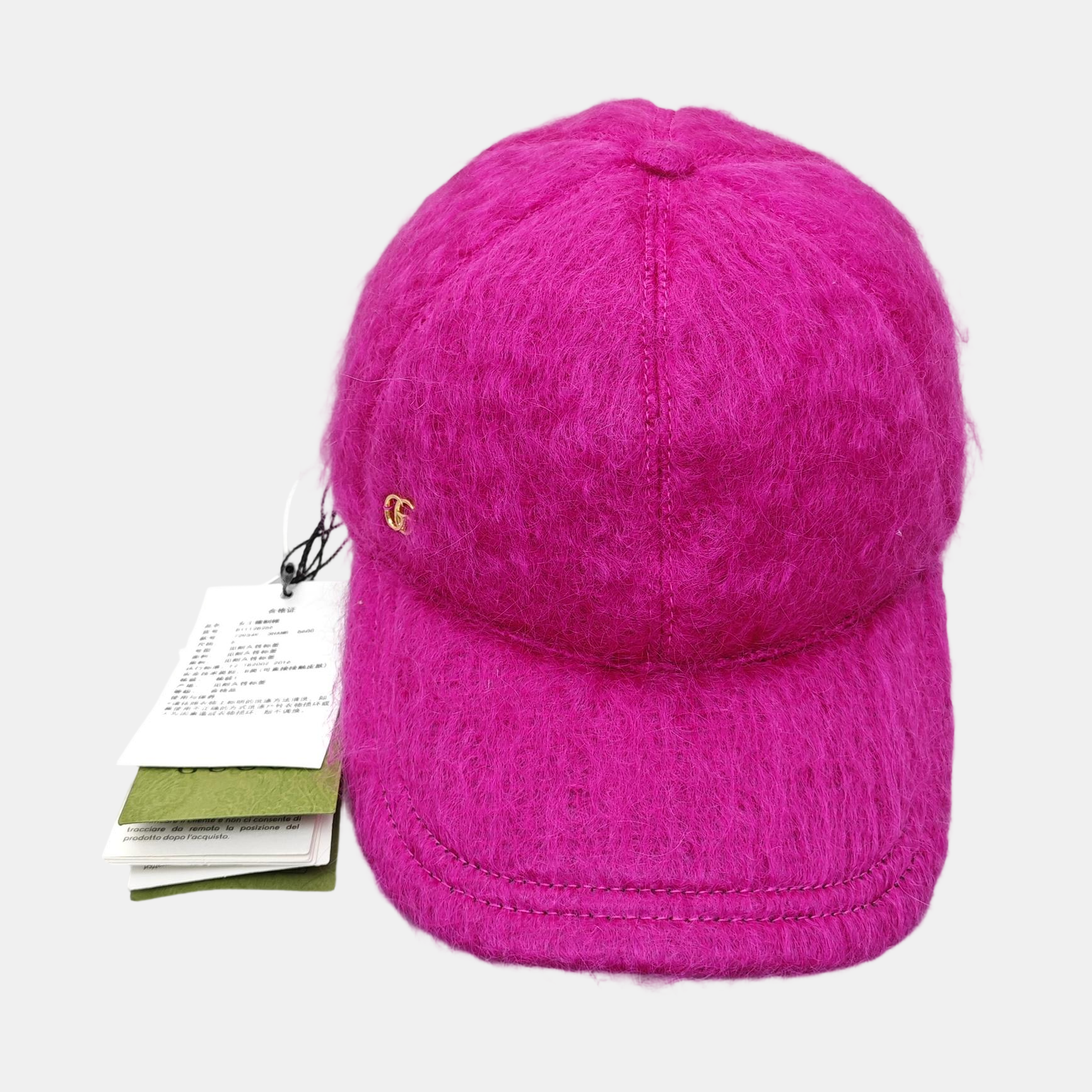 Mohair Hat Red