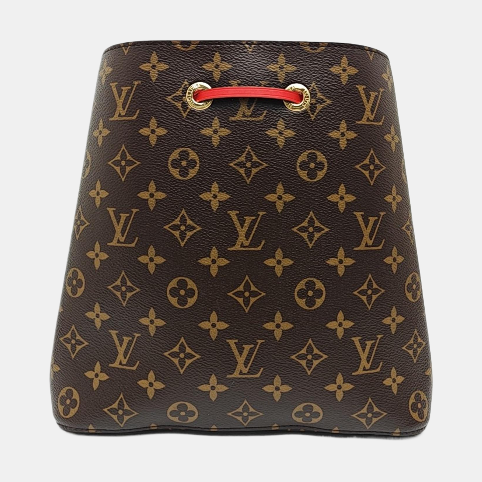 NÉONOÉ MM Monogram Coated Canvas Brown