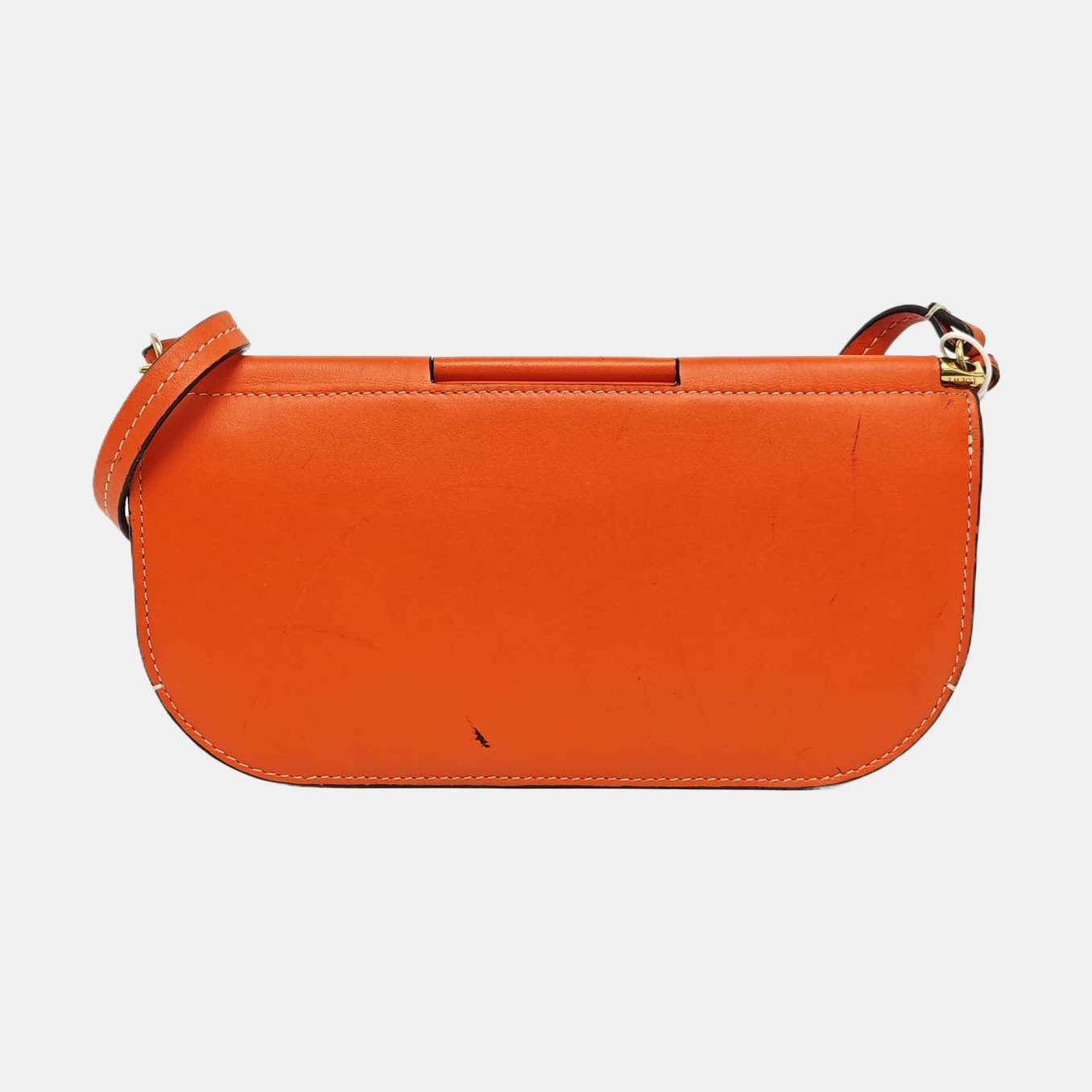 Authenticated pre-owned  Gate Calfskin Orange - Shoulder Bag at Looply