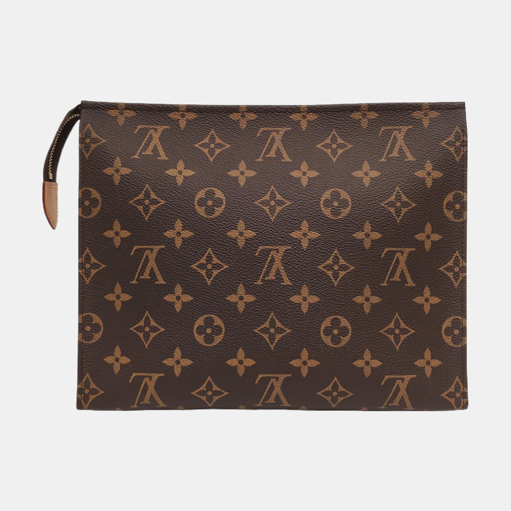 TOILET POCKET 26 Monogram Coated Canvas Brown