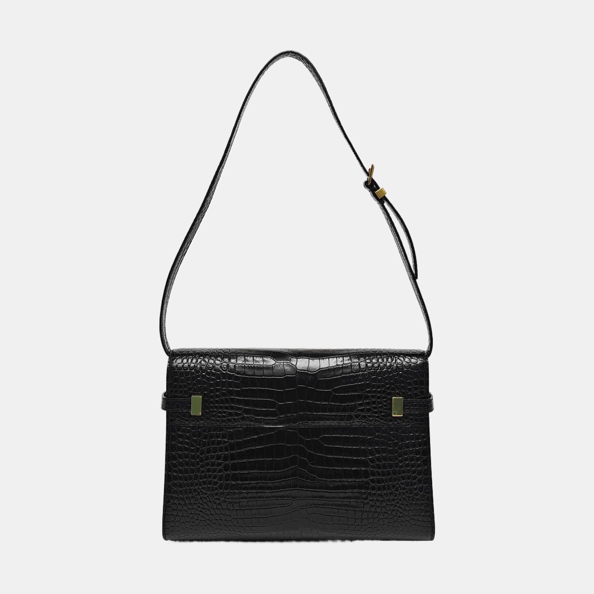 MANHATTAN Calfskin Black