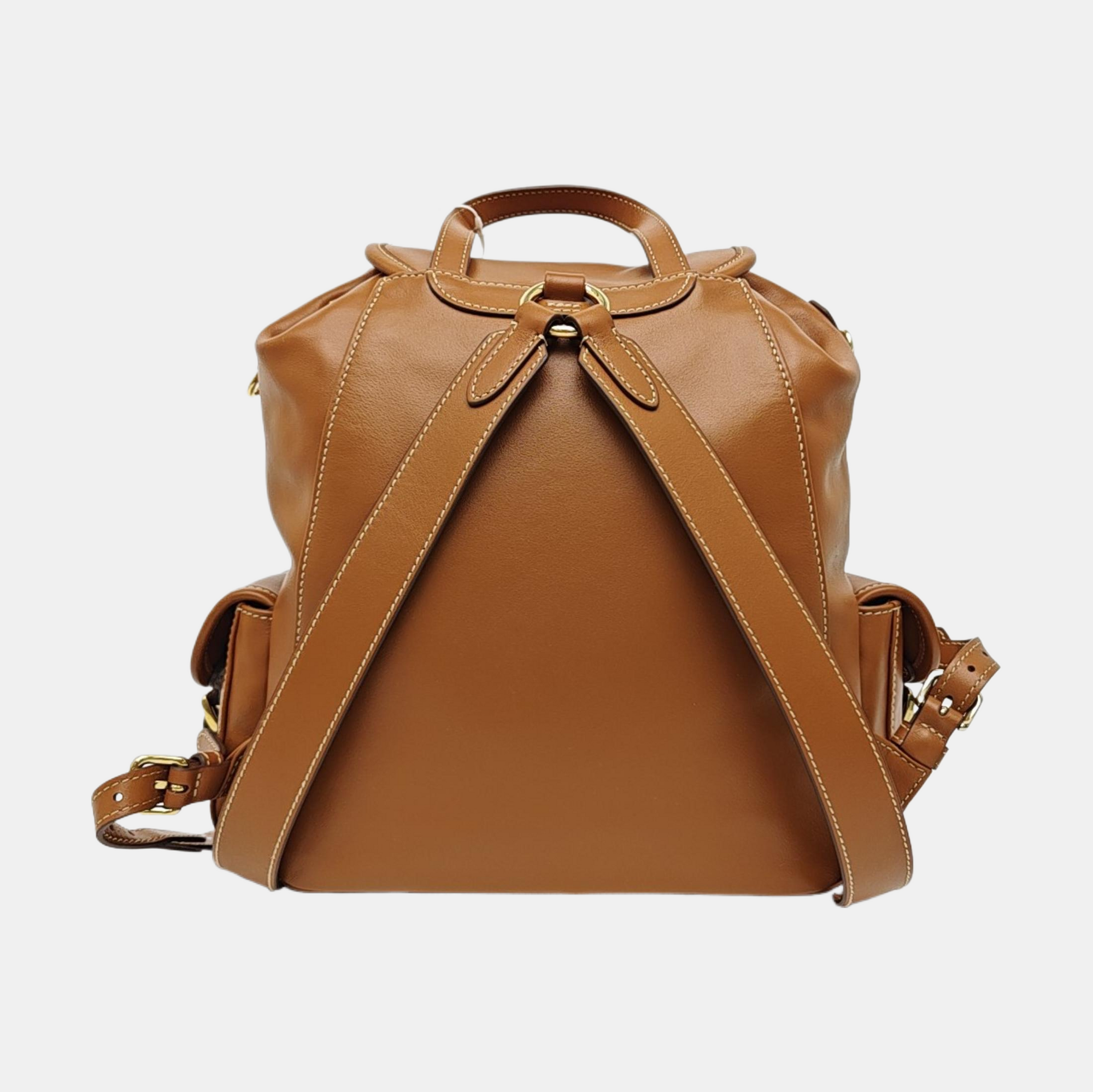 Calfskin Backpack Brown