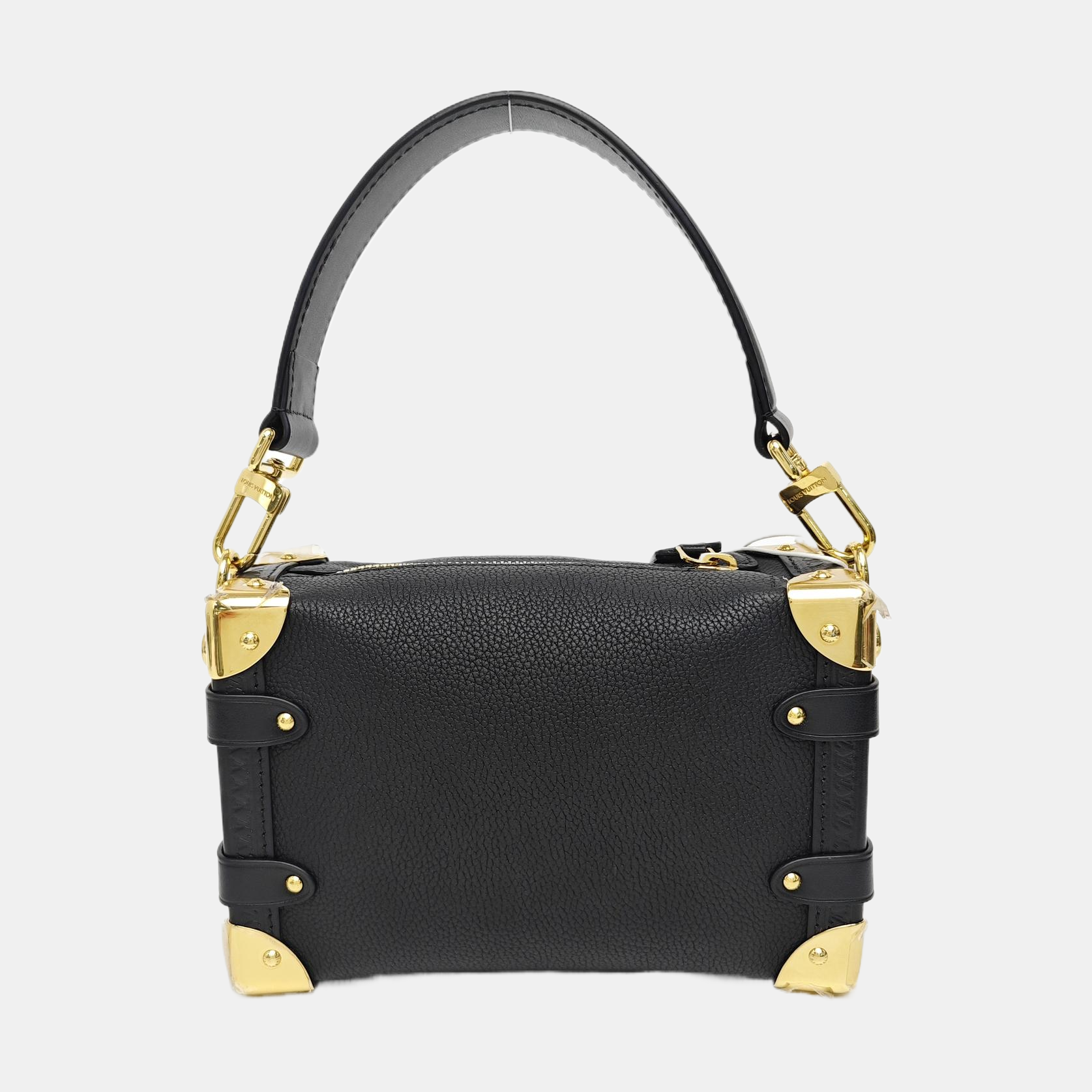 SIDE TRUNK PM Calfskin Black