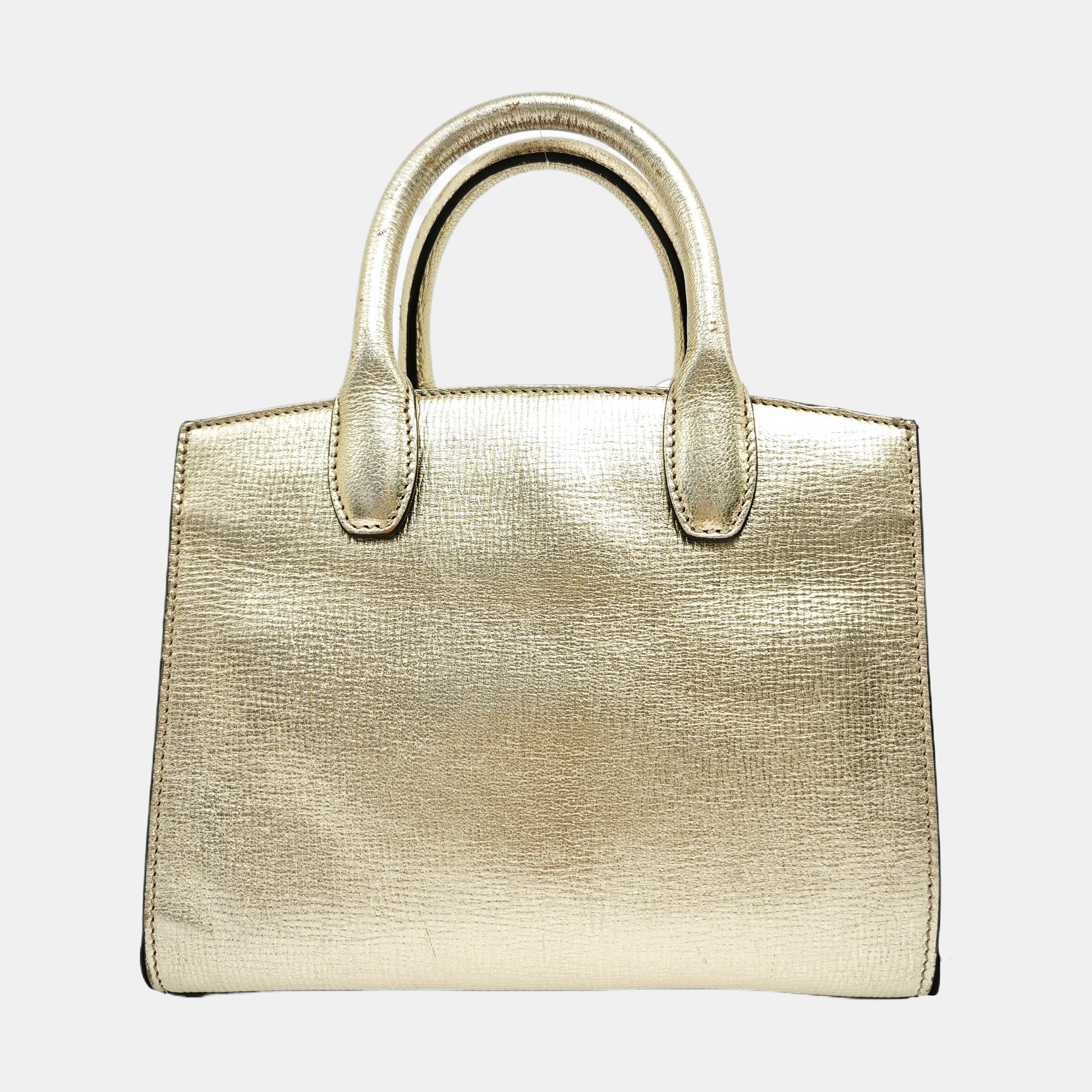 Ferragamo Studio Calfskin Gold