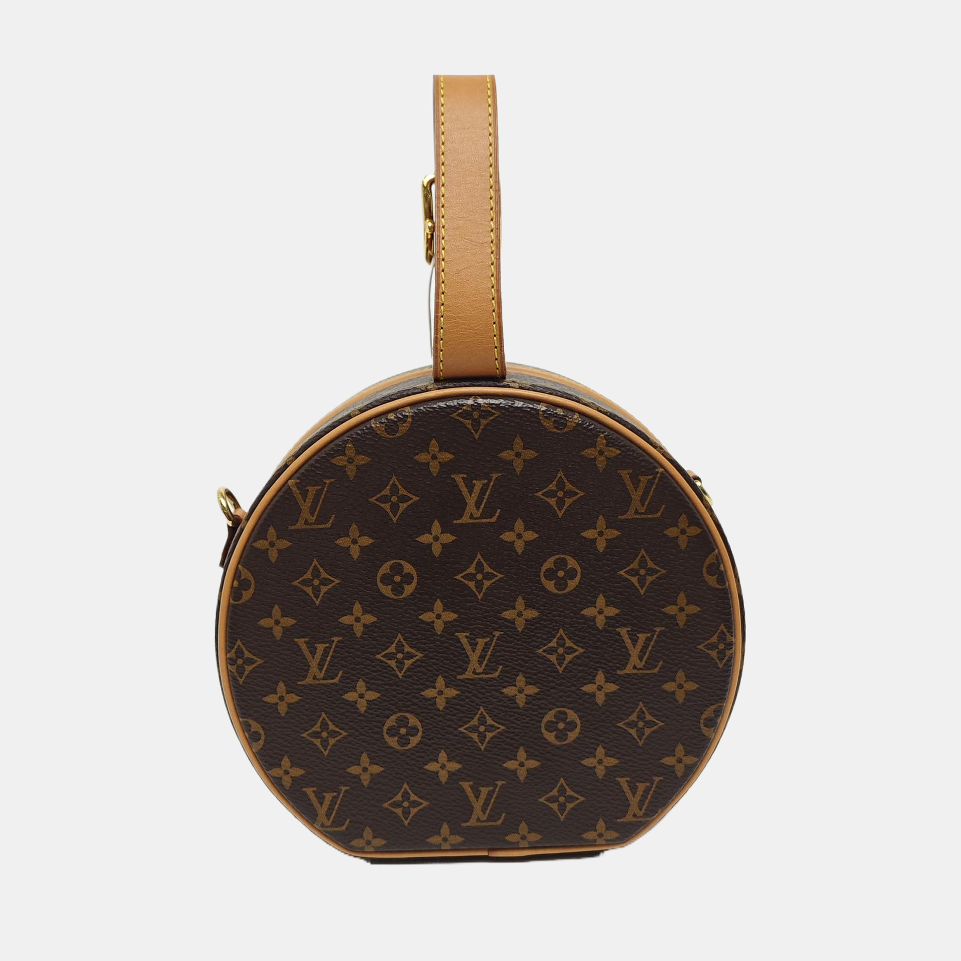 BOITE CHAPEAU PM Monogram Coated Canvas Brown