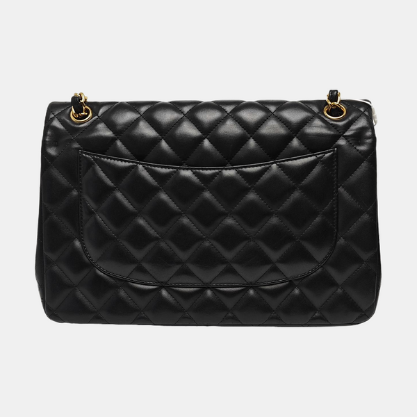 CLASSIC FLAP Jumbo Quilted Lambskin Black