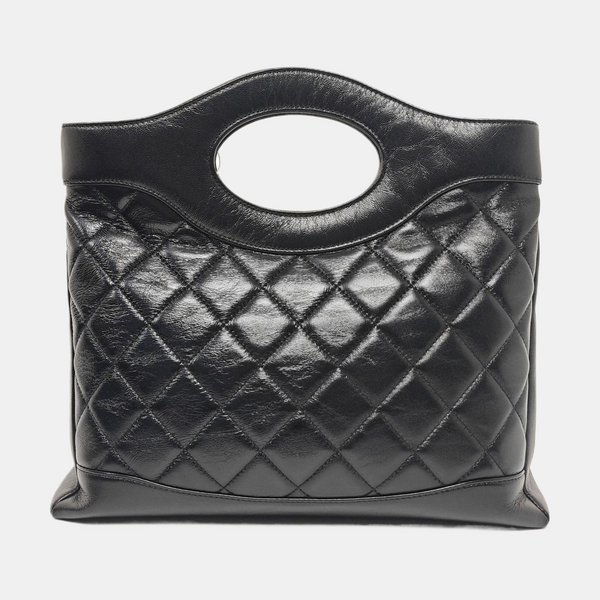 CHANEL 31 Quilted Lambskin Black