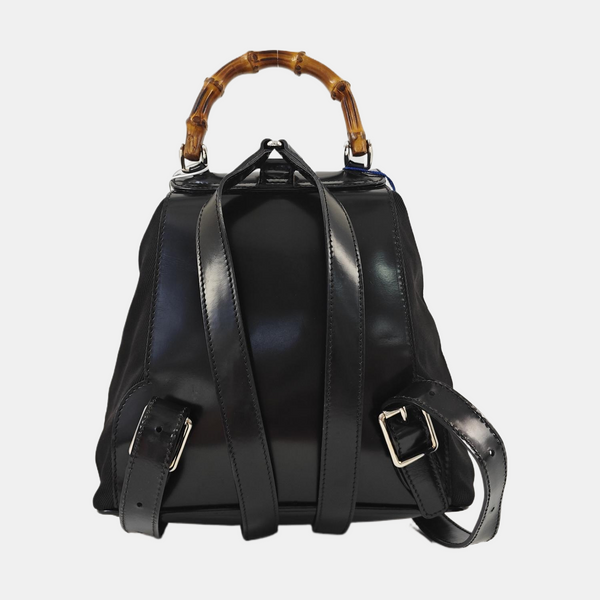 Canvas Backpack Black