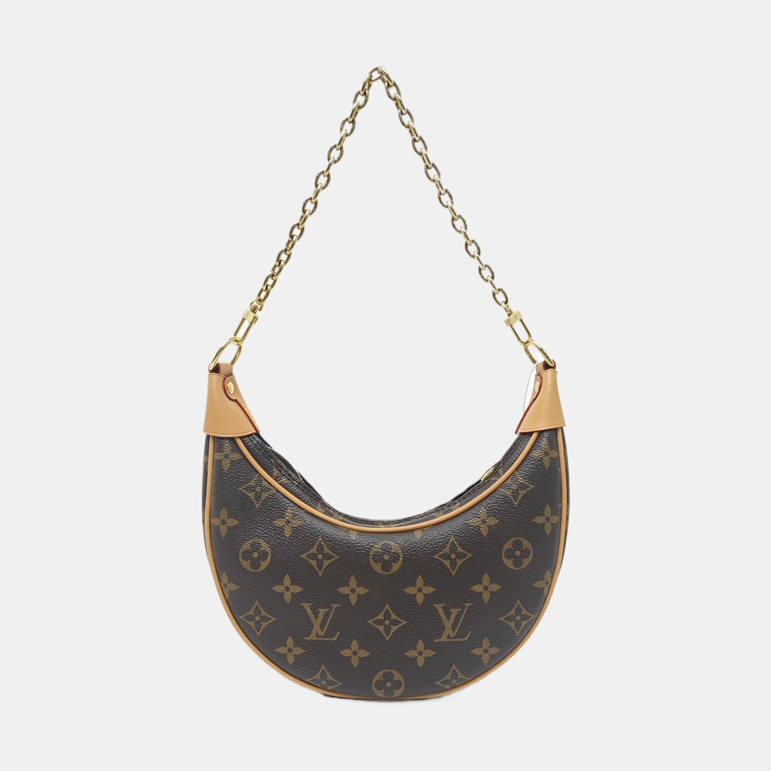 LOOP Monogram Coated Canvas Brown