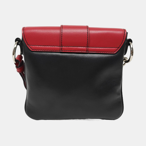 Calfskin Shoulder Bag Black