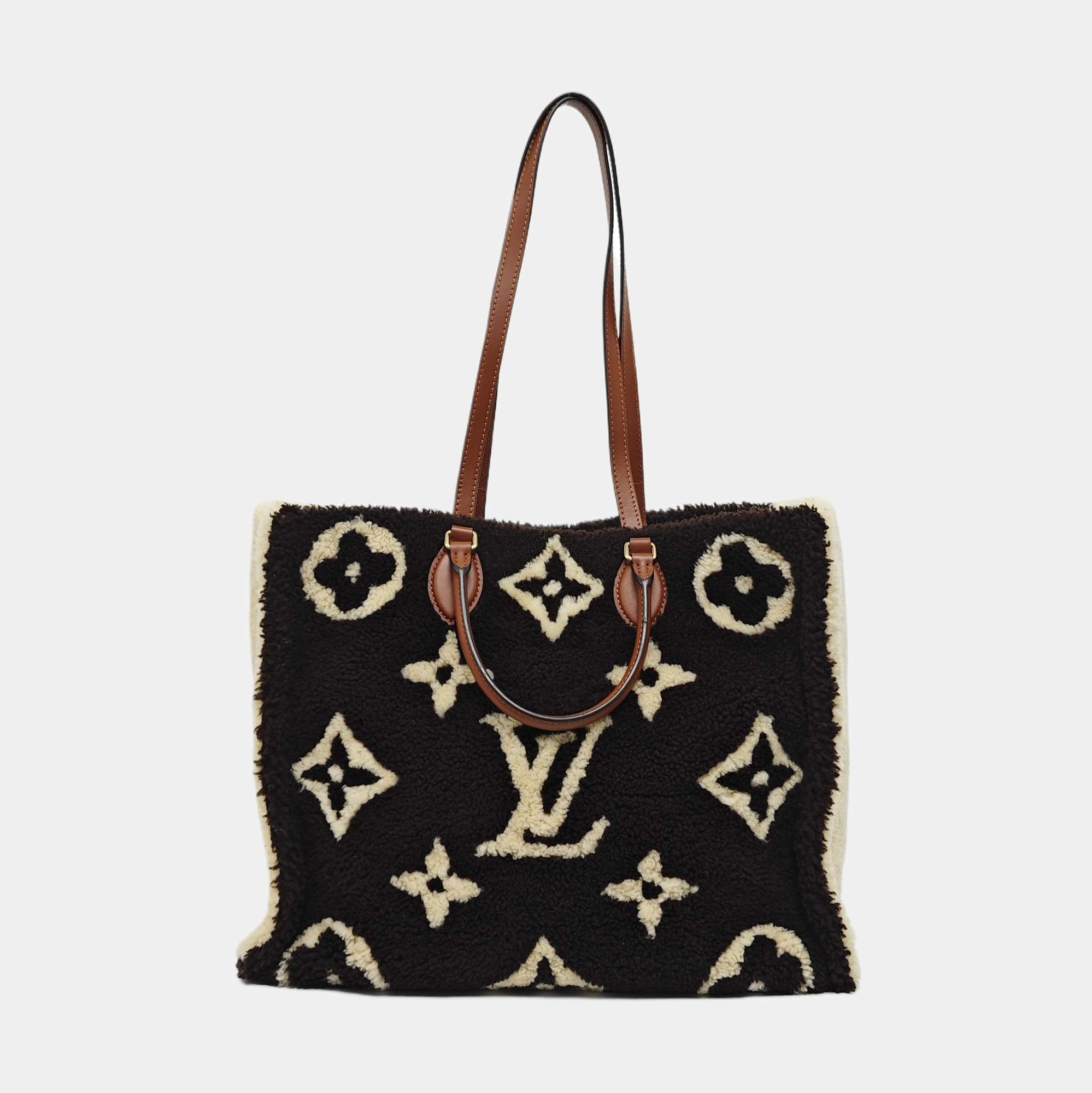 ONTHEGO GM Monogram Wool Brown