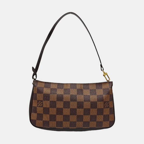 ACCESSOIRES Damier Ebene Coated Canvas Brown