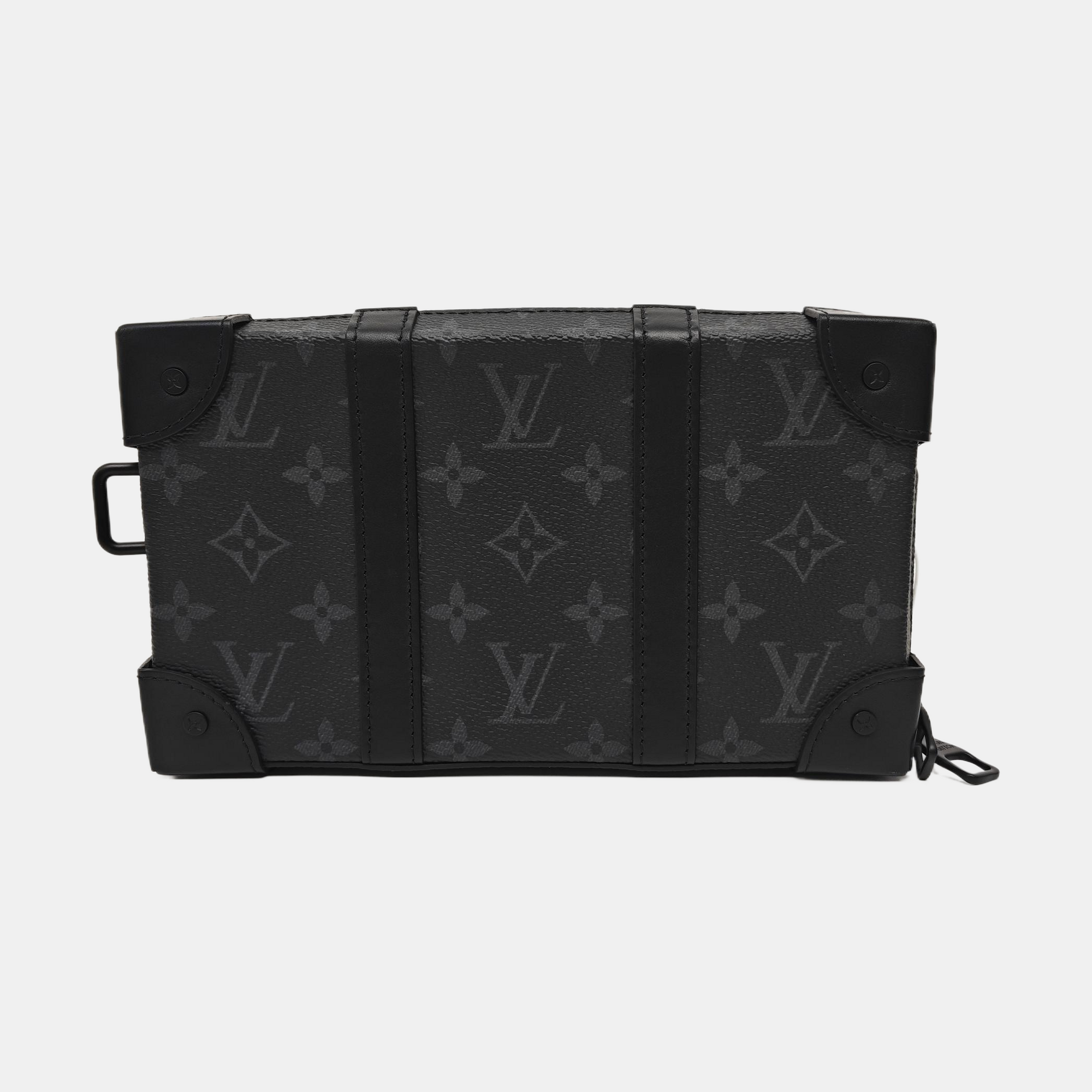 WALLET TRUNK Monogram Coated Canvas Gray