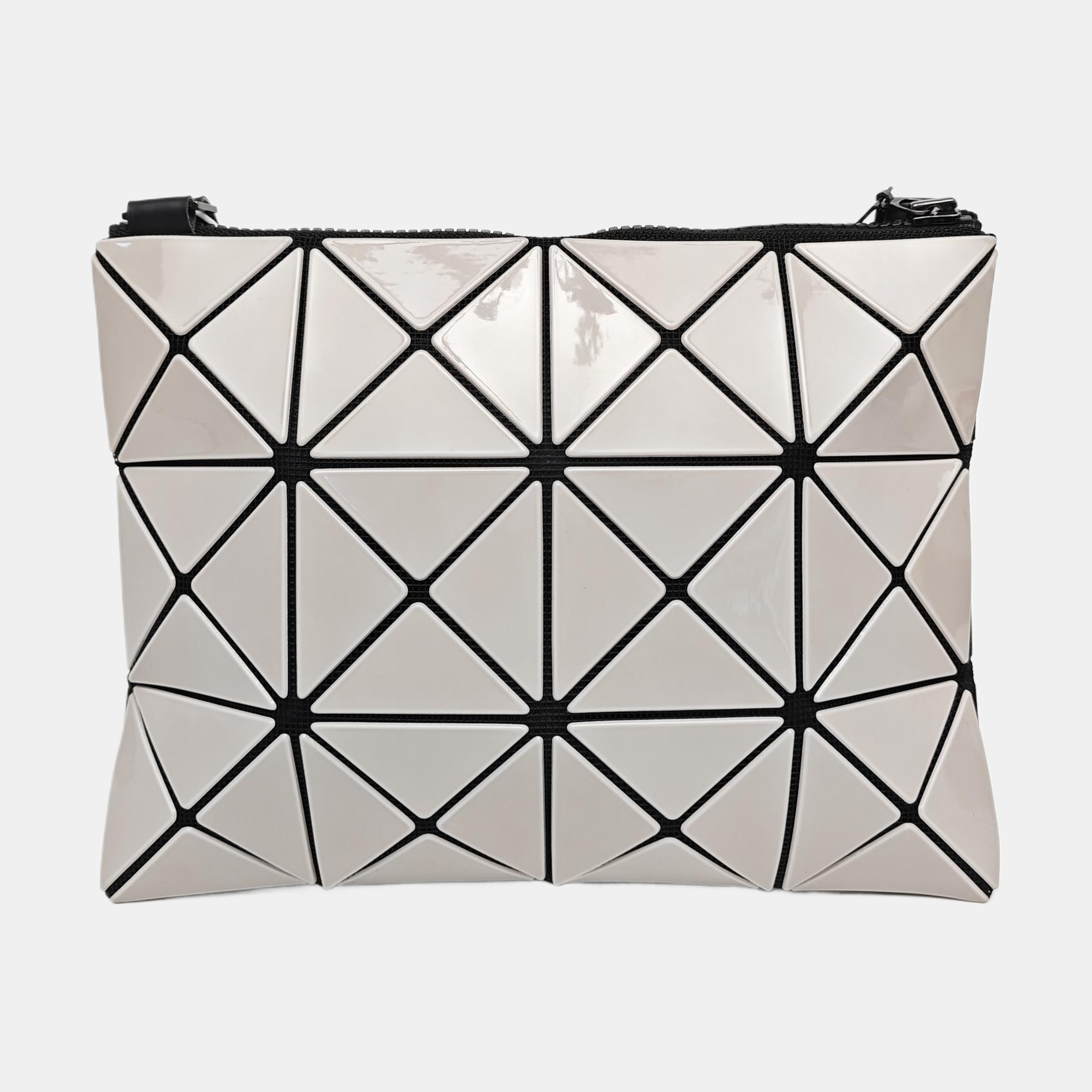 Special Material Shoulder Bag Gray