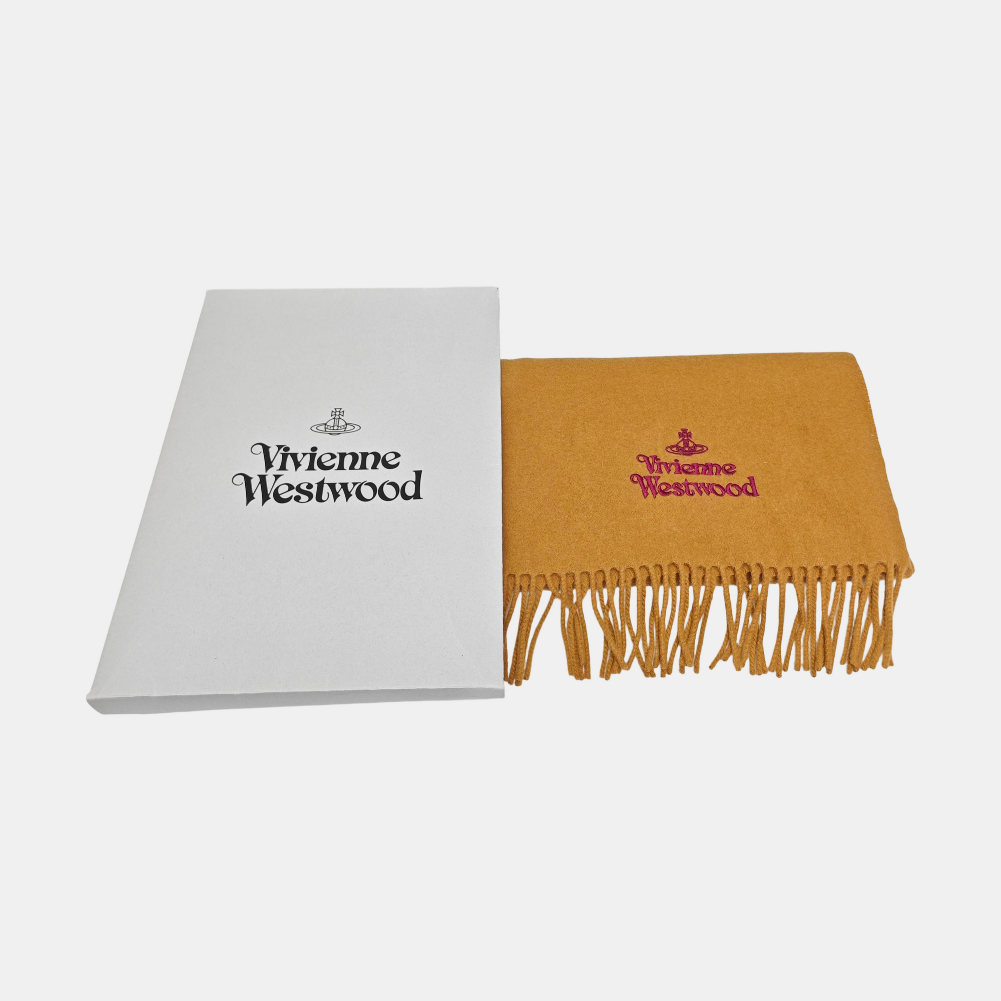 Wool Scarf Brown