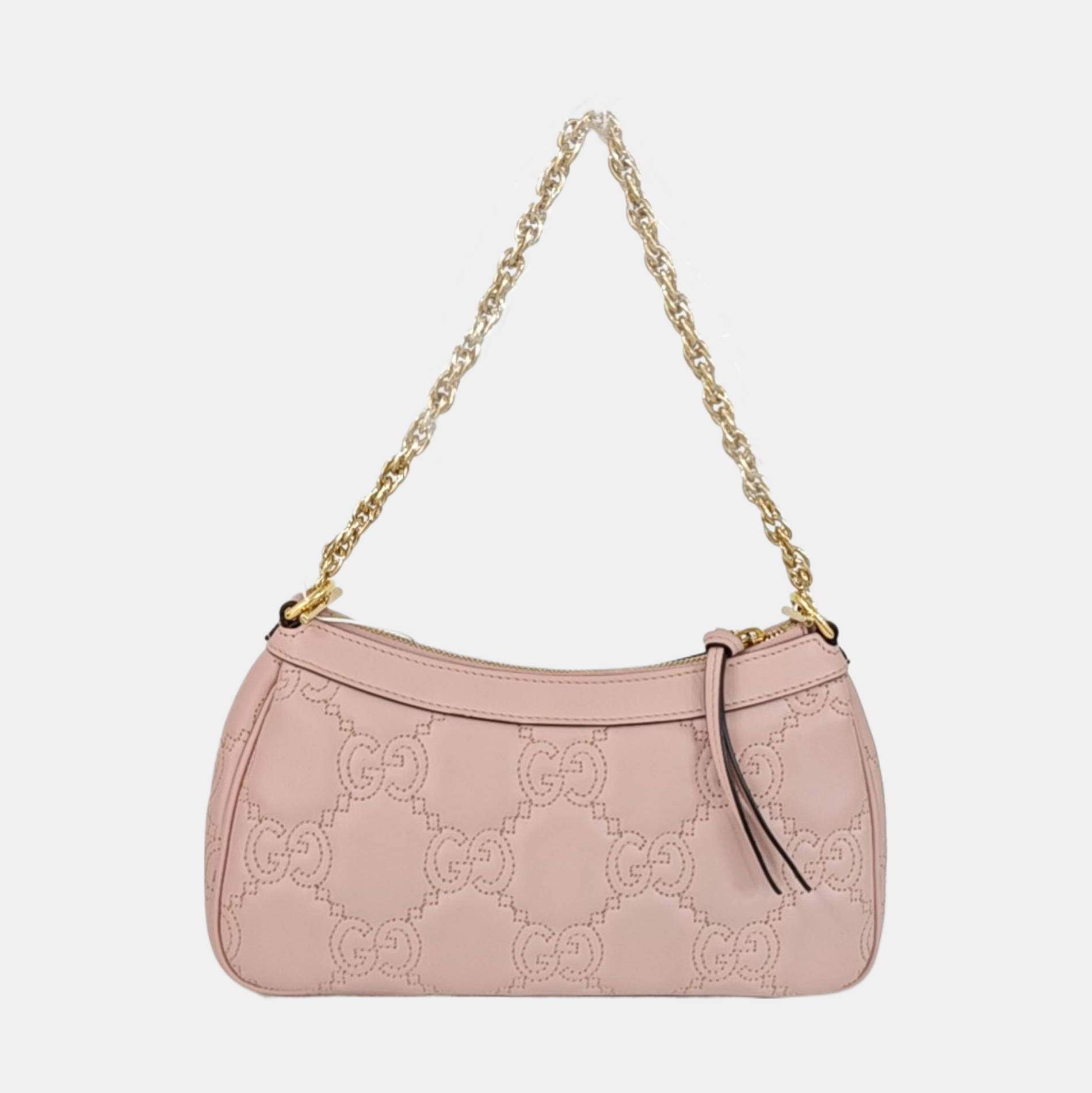 GG Matelassé Quilted Calfskin Pink
